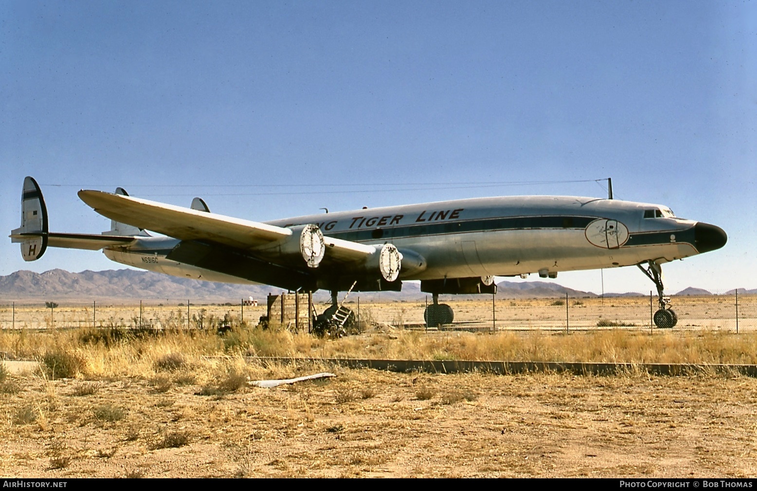 Aircraft Photo of N6916C | Lockheed L-1049H Super Constellation | Flying Tiger Line | AirHistory.net #399036