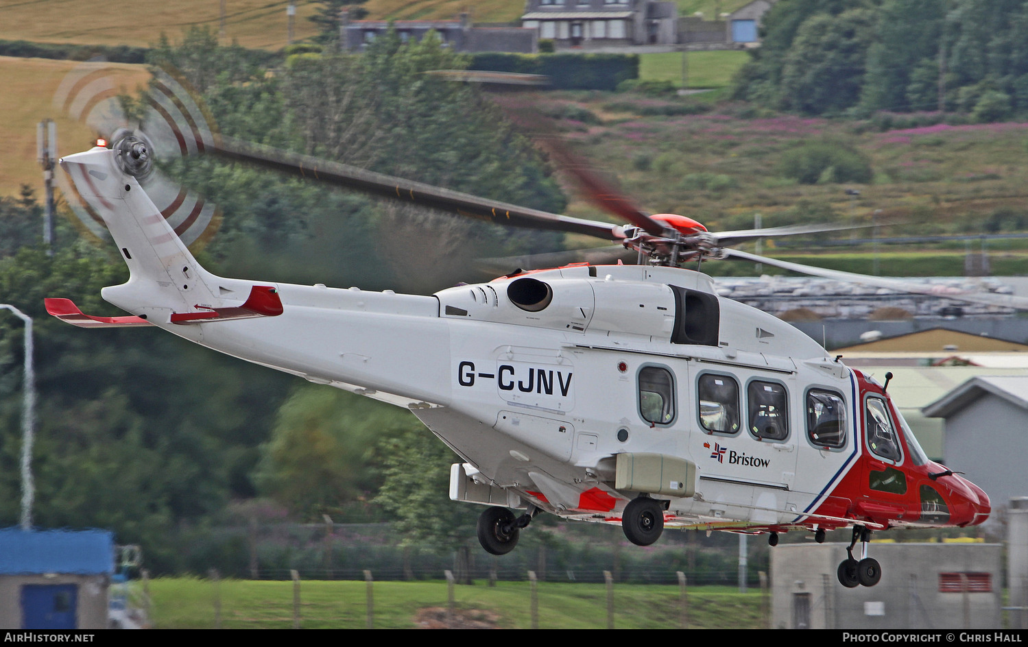 Aircraft Photo of G-CJNV | AgustaWestland AW-189 | Bristow Helicopters | AirHistory.net #399042