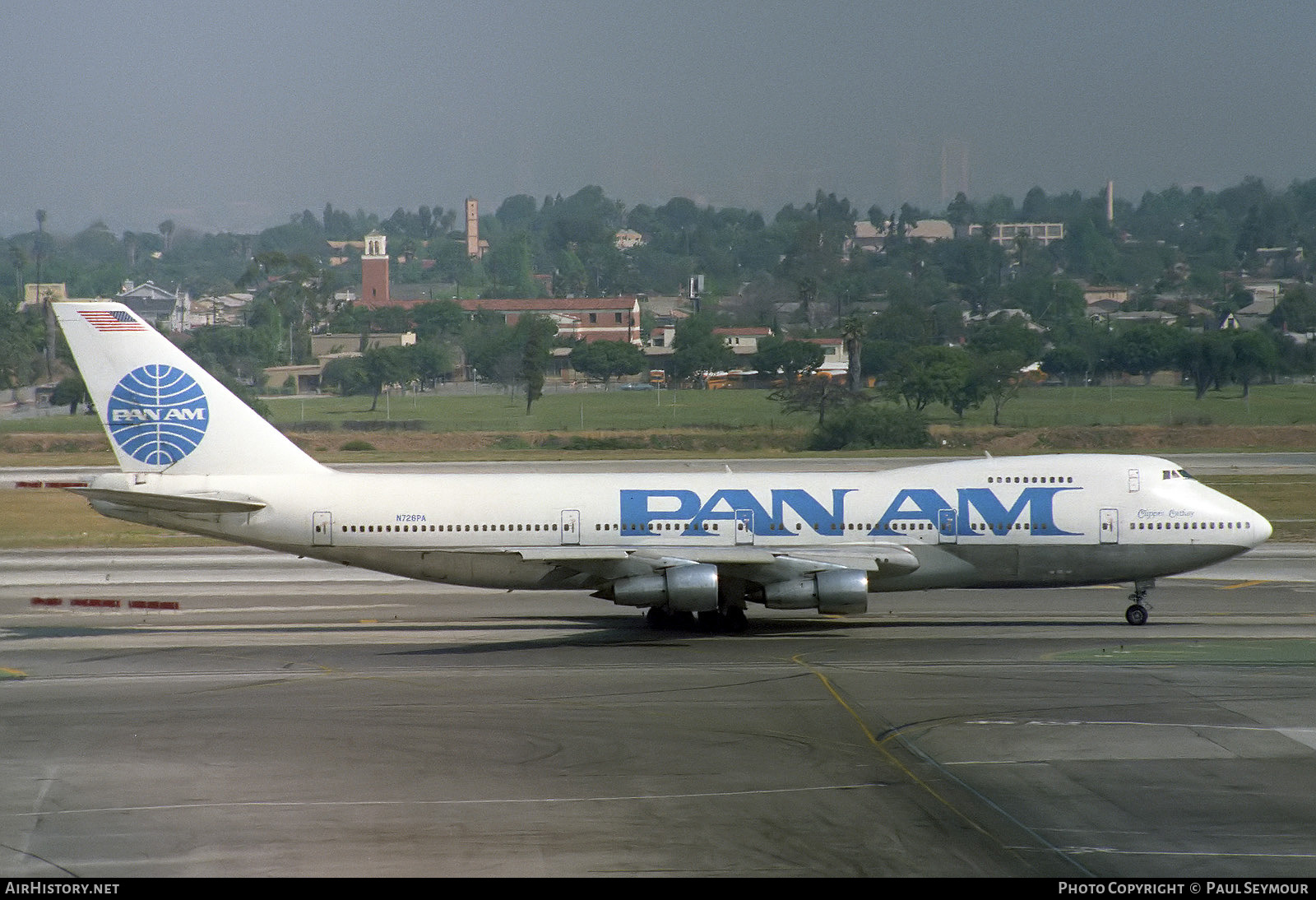 Aircraft Photo of N726PA | Boeing 747-212B | Pan American World Airways - Pan Am | AirHistory.net #399053