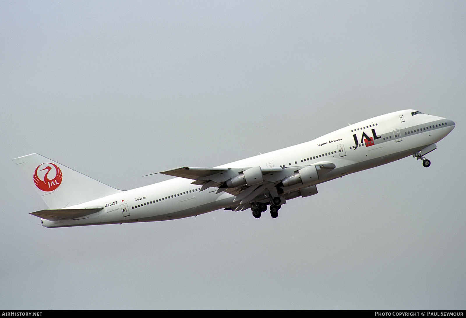 Aircraft Photo of JA8127 | Boeing 747-246B | Japan Airlines - JAL | AirHistory.net #399056