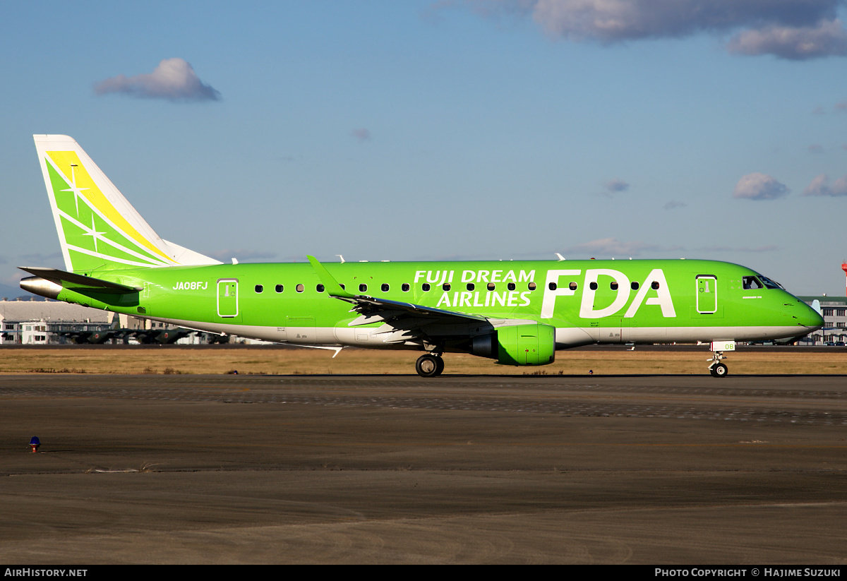Aircraft Photo of JA08FJ | Embraer 175STD (ERJ-170-200STD) | FDA - Fuji Dream Airlines | AirHistory.net #399066