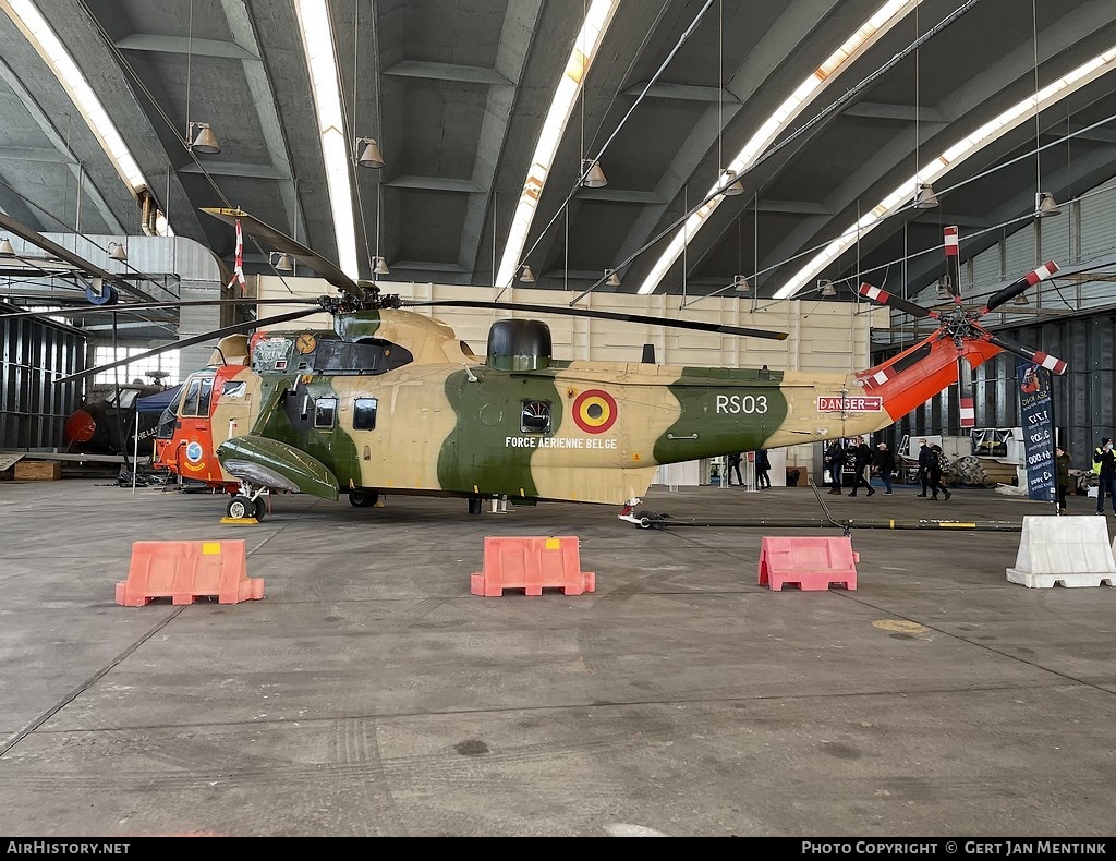 Aircraft Photo of RS03 | Westland WS-61 Sea King Mk48 | Belgium - Air Force | AirHistory.net #399067