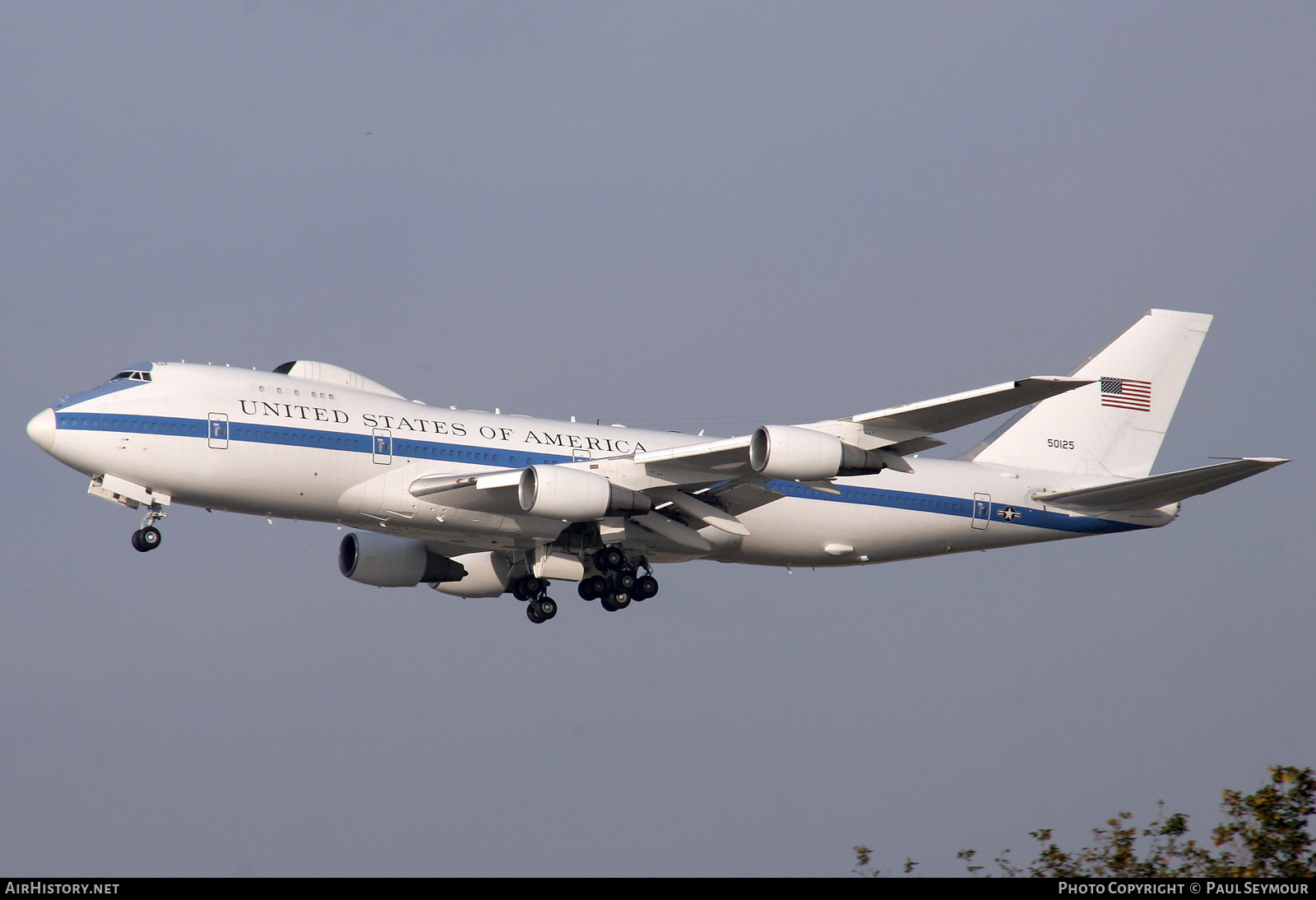 Aircraft Photo of 75-0125 / 50125 | Boeing E-4B (747-200B) | USA - Air Force | AirHistory.net #399073