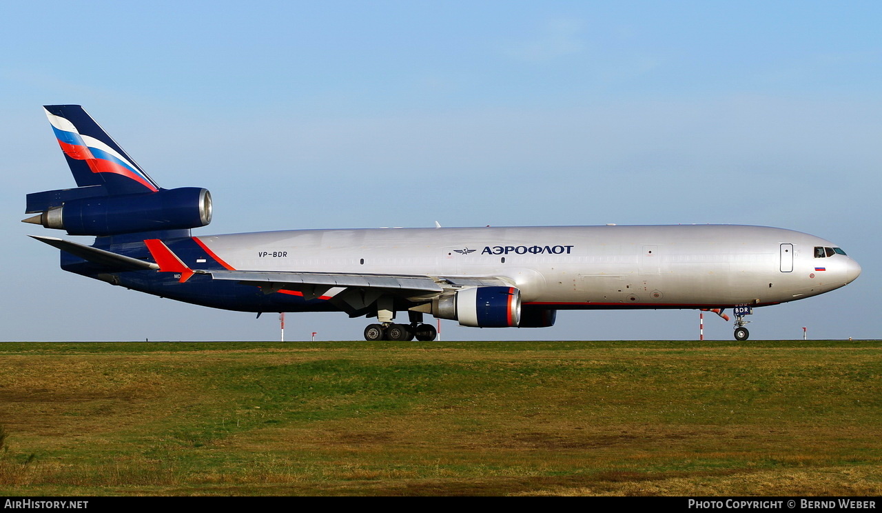 Aircraft Photo of VP-BDR | McDonnell Douglas MD-11/F | Aeroflot - Russian Airlines Cargo | AirHistory.net #399082