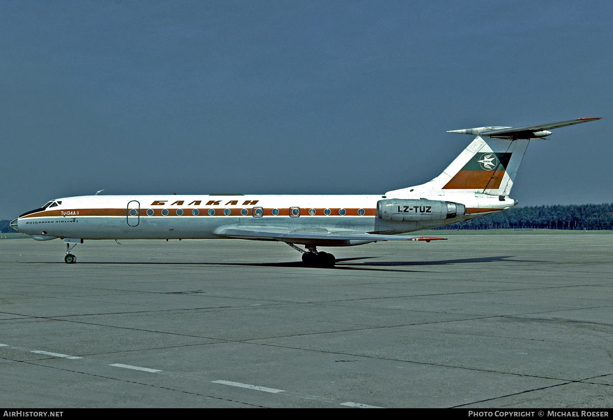 Aircraft Photo of LZ-TUZ | Tupolev Tu-134A-3 | Balkan - Bulgarian Airlines | AirHistory.net #399095