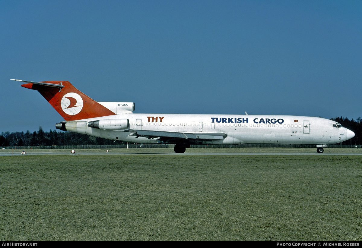 Aircraft Photo of TC-JCA | Boeing 727-2F2/Adv(F) | THY Türk Hava Yolları - Turkish Airlines Cargo | AirHistory.net #399101