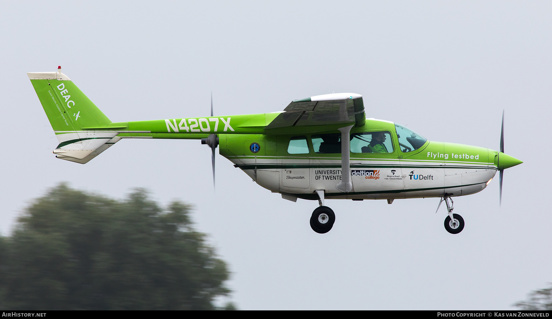 Aircraft Photo of N4207X | Cessna 337 Super Skymaster | DEAC - Dutch Electric Aviation Centre | AirHistory.net #399102