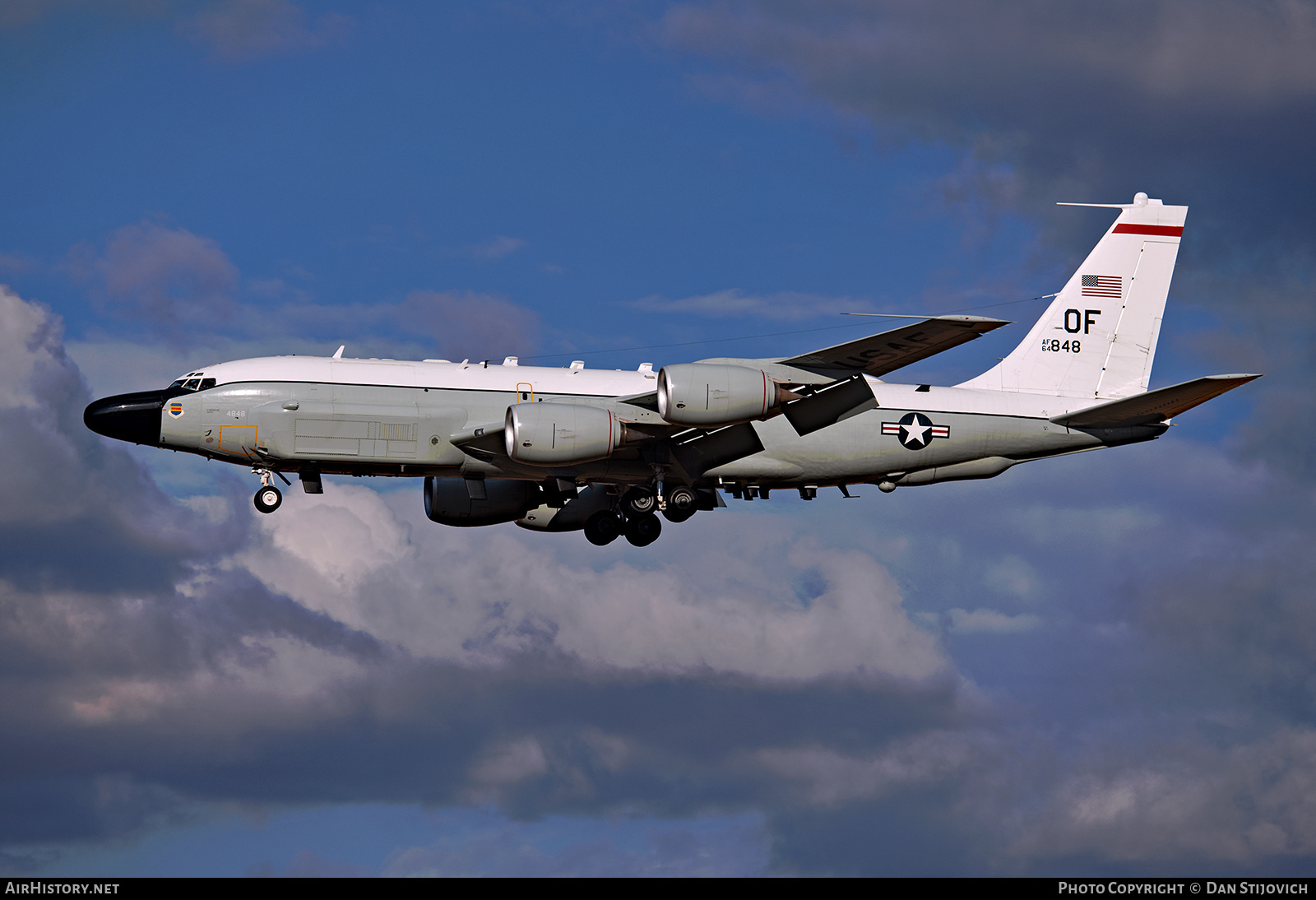 Aircraft Photo of 64-14848 / AF64-848 | Boeing RC-135V | USA - Air Force | AirHistory.net #399103