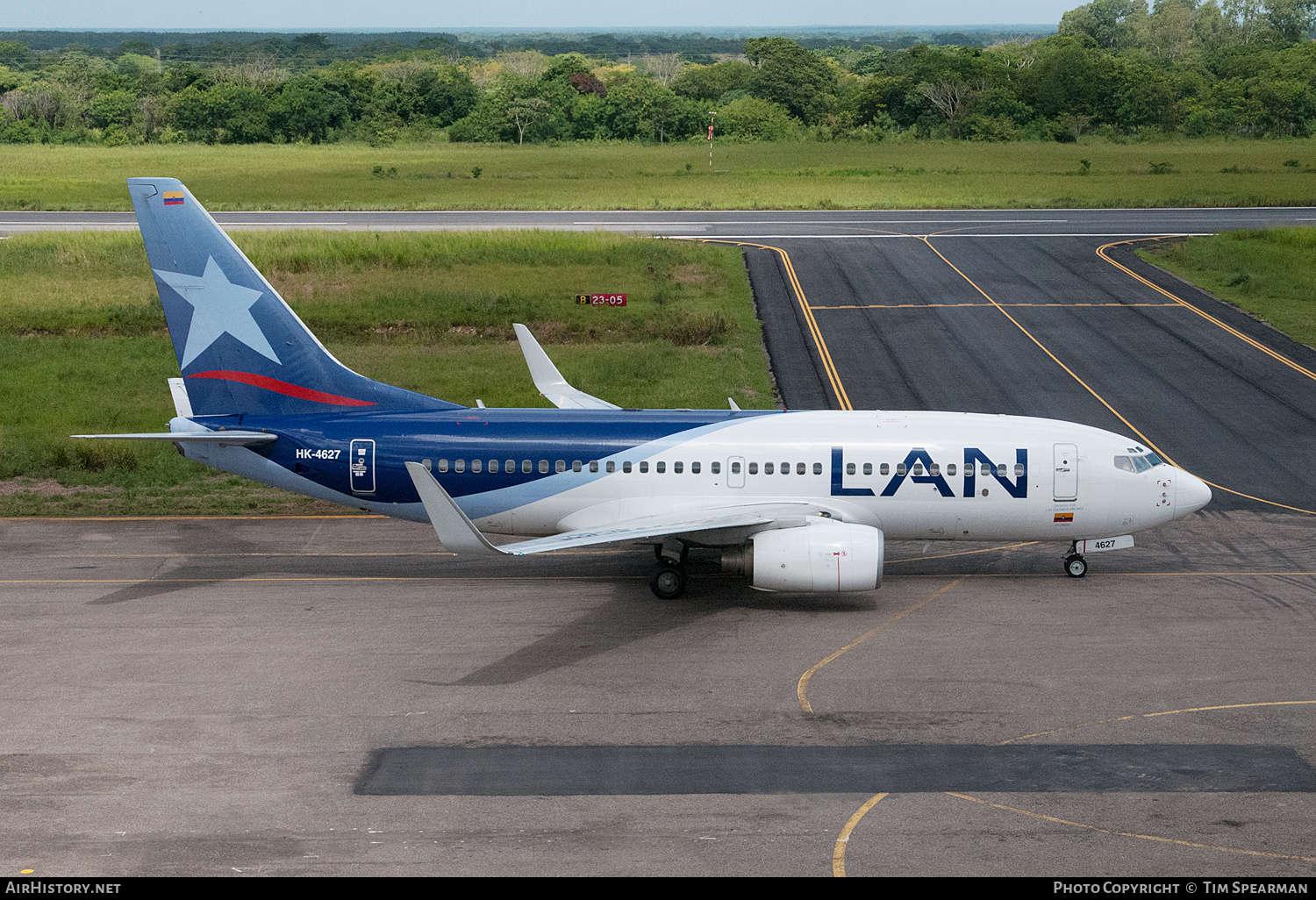 Aircraft Photo of HK-4627 | Boeing 737-73S | LAN Airlines - Línea Aérea Nacional | AirHistory.net #399110