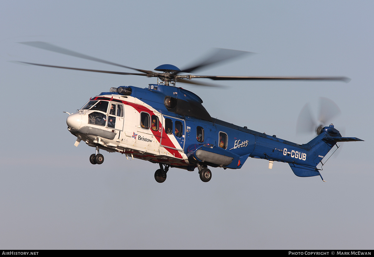 Aircraft Photo of G-CGUB | Eurocopter EC-225LP Super Puma Mk2+ | Bristow Helicopters | AirHistory.net #399113