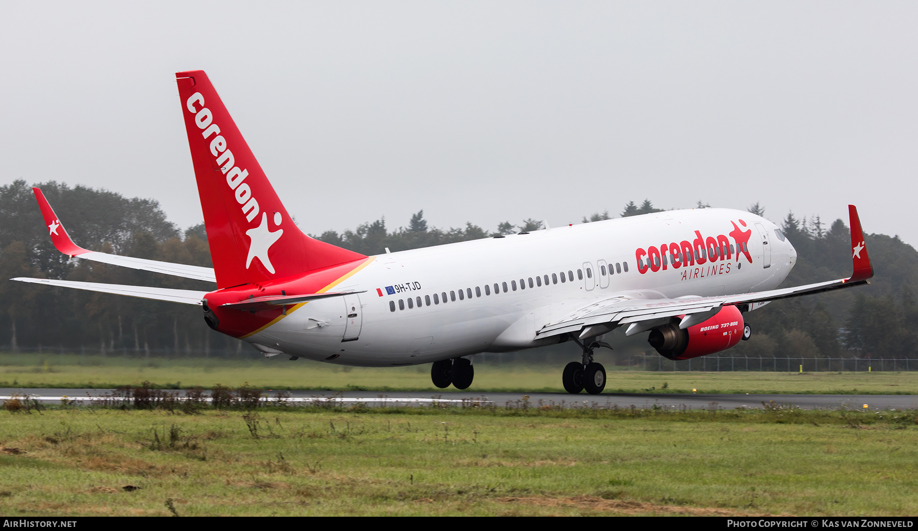 Aircraft Photo of 9H-TJD | Boeing 737-84P | Corendon Airlines | AirHistory.net #399120