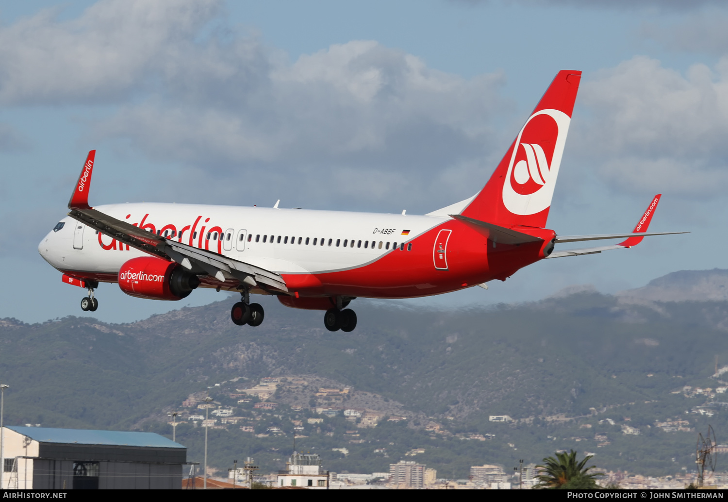 Aircraft Photo of D-ABBF | Boeing 737-86J | Air Berlin | AirHistory.net #399139