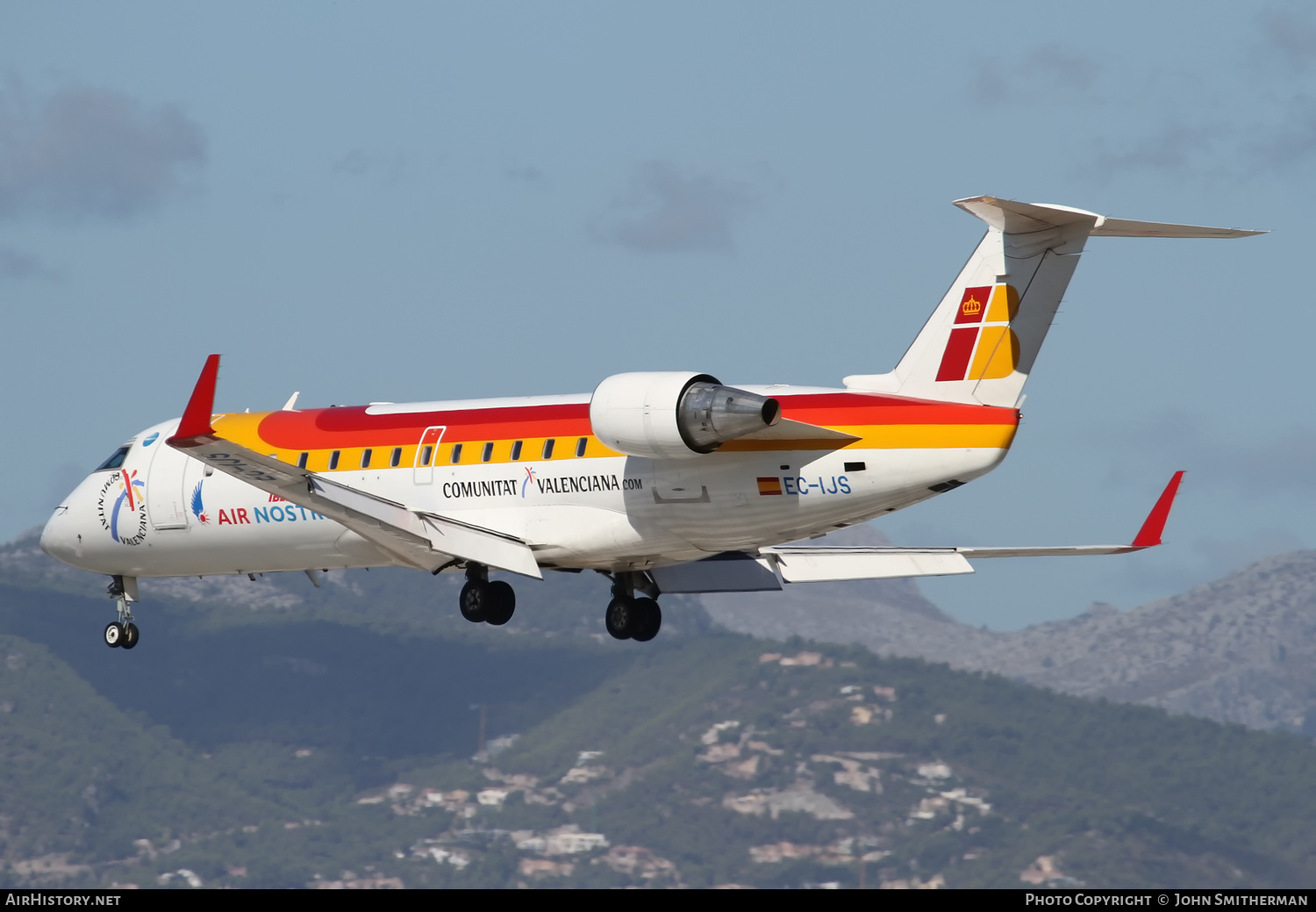 Aircraft Photo of EC-IJS | Bombardier CRJ-200LR (CL-600-2B19) | Iberia Regional | AirHistory.net #399152
