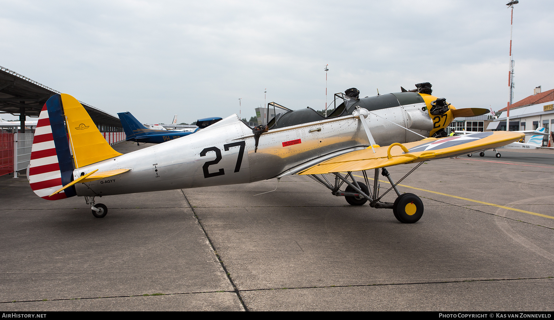 Aircraft Photo of G-AGYY | Ryan PT-22 Recruit (ST3KR) | USA - Air Force | AirHistory.net #399157