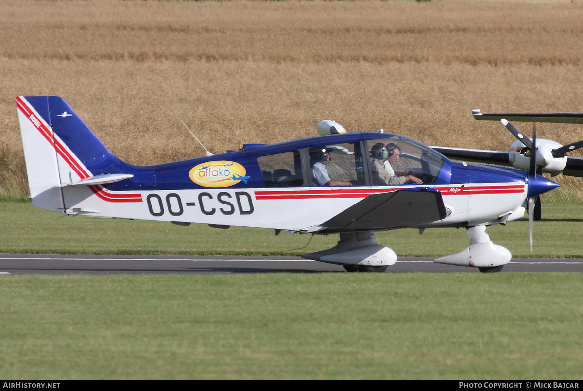 Aircraft Photo of OO-CSD | Robin DR-400-160 Major | Alfako - Alfa Flight Academy Kortrijk | AirHistory.net #399178