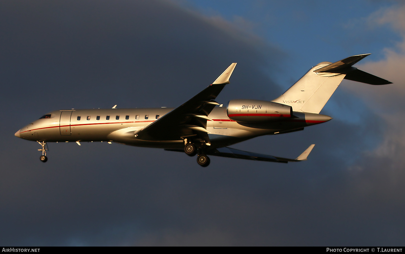 Aircraft Photo of 9H-VJN | Bombardier Global 6000 (BD-700-1A10) | VistaJet | AirHistory.net #399181