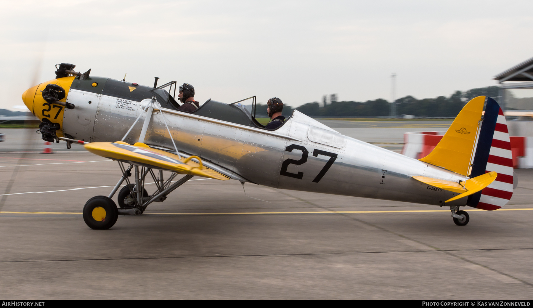 Aircraft Photo of G-AGYY | Ryan PT-22 Recruit (ST3KR) | USA - Air Force | AirHistory.net #399183