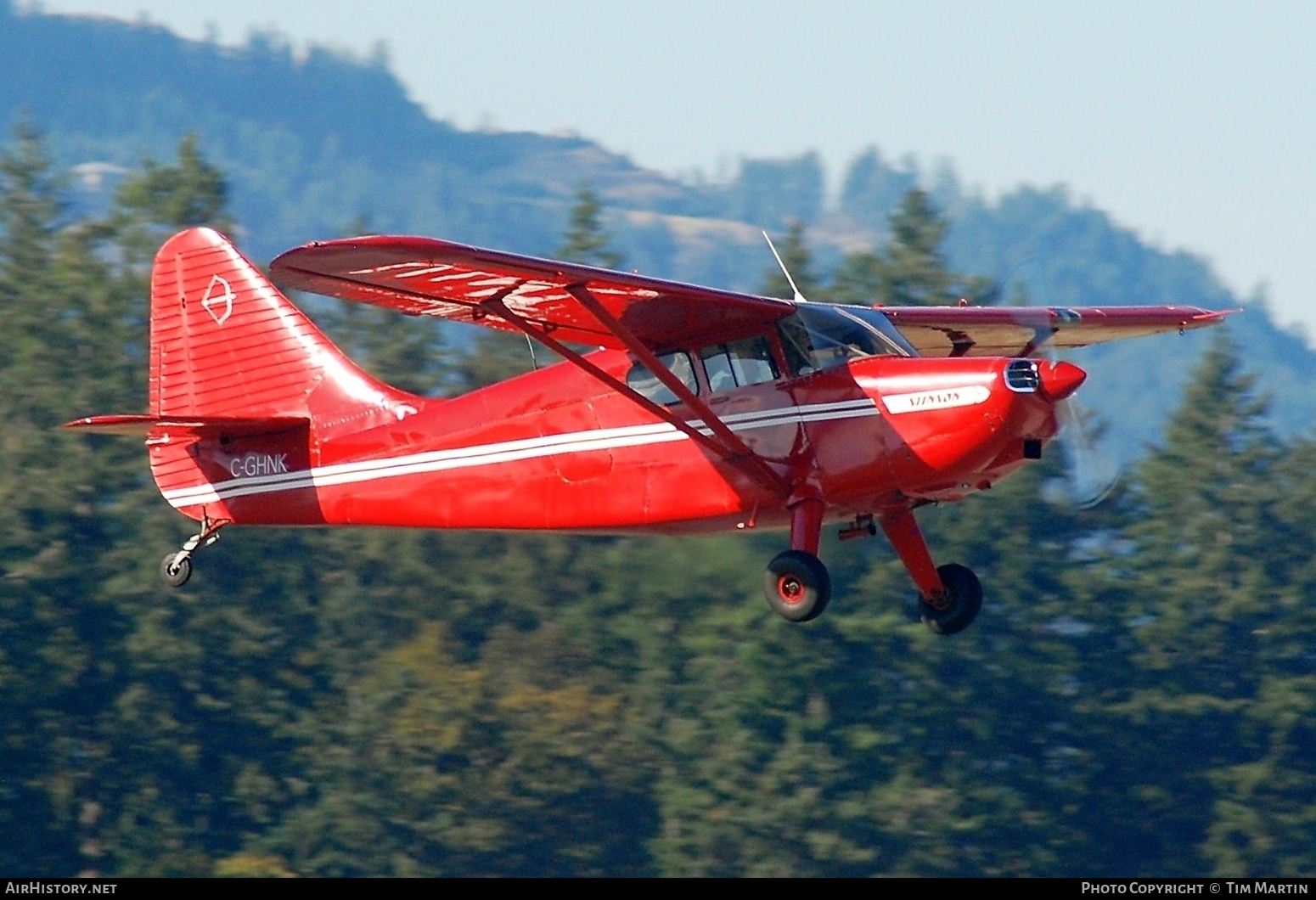 Aircraft Photo of C-GHNK | Stinson 108-3 | AirHistory.net #399188