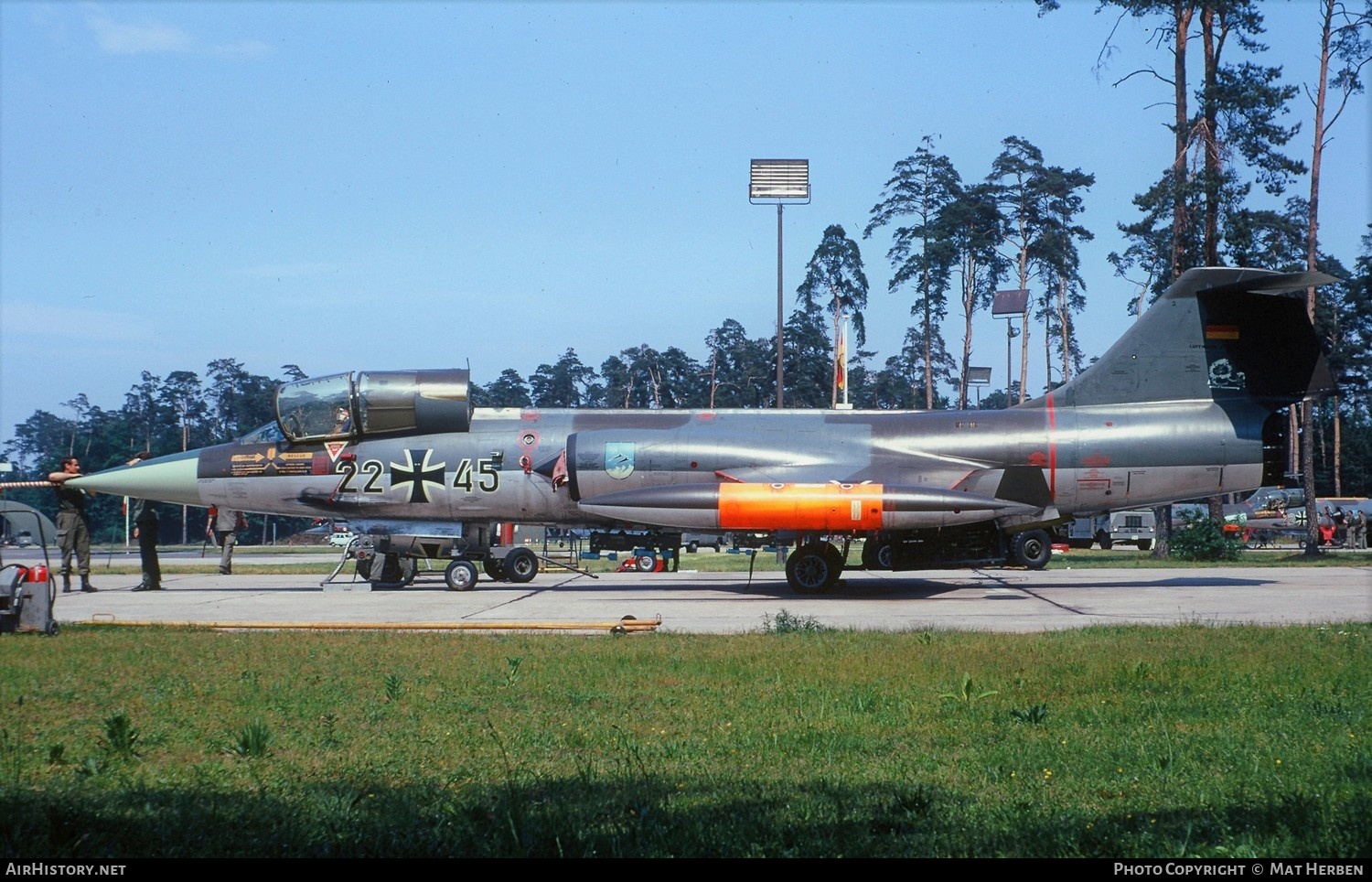 Aircraft Photo of 2245 | Lockheed F-104G Starfighter | Germany - Air Force | AirHistory.net #399194