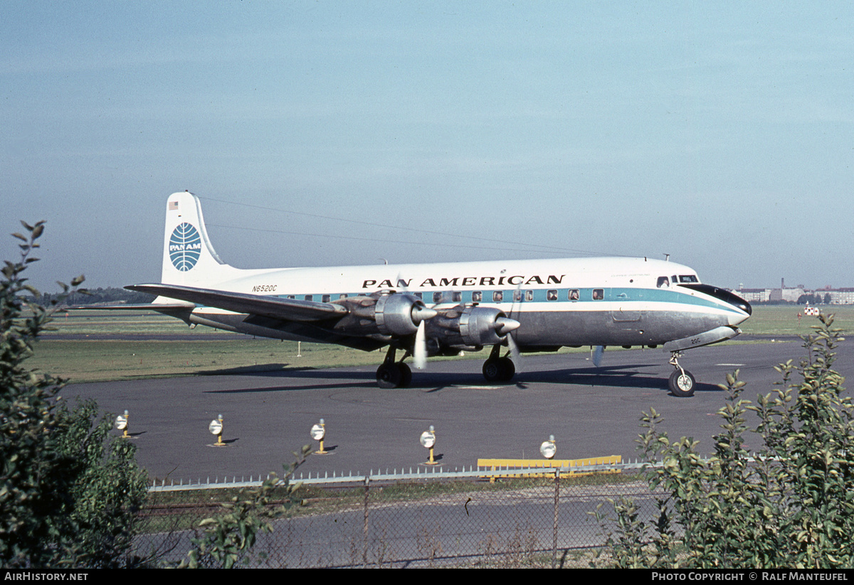 Aircraft Photo of N6520C | Douglas DC-6B | Pan American World Airways - Pan Am | AirHistory.net #399202