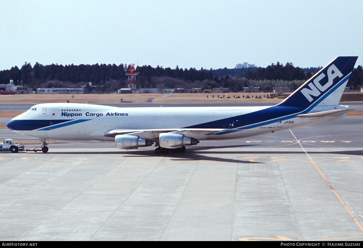Aircraft Photo of JA8191 | Boeing 747-281F/SCD | Nippon Cargo Airlines - NCA | AirHistory.net #399220