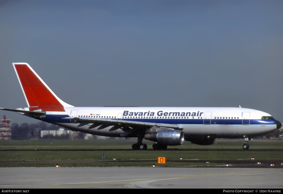 Aircraft Photo of D-AMAY | Airbus A300B4-103 | Bavaria Germanair | AirHistory.net #399235