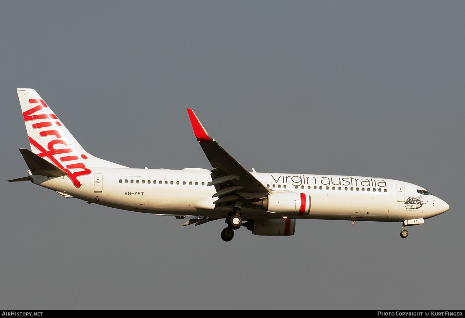 Aircraft Photo of VH-YFT | Boeing 737-8FE | Virgin Australia Airlines | AirHistory.net #399271