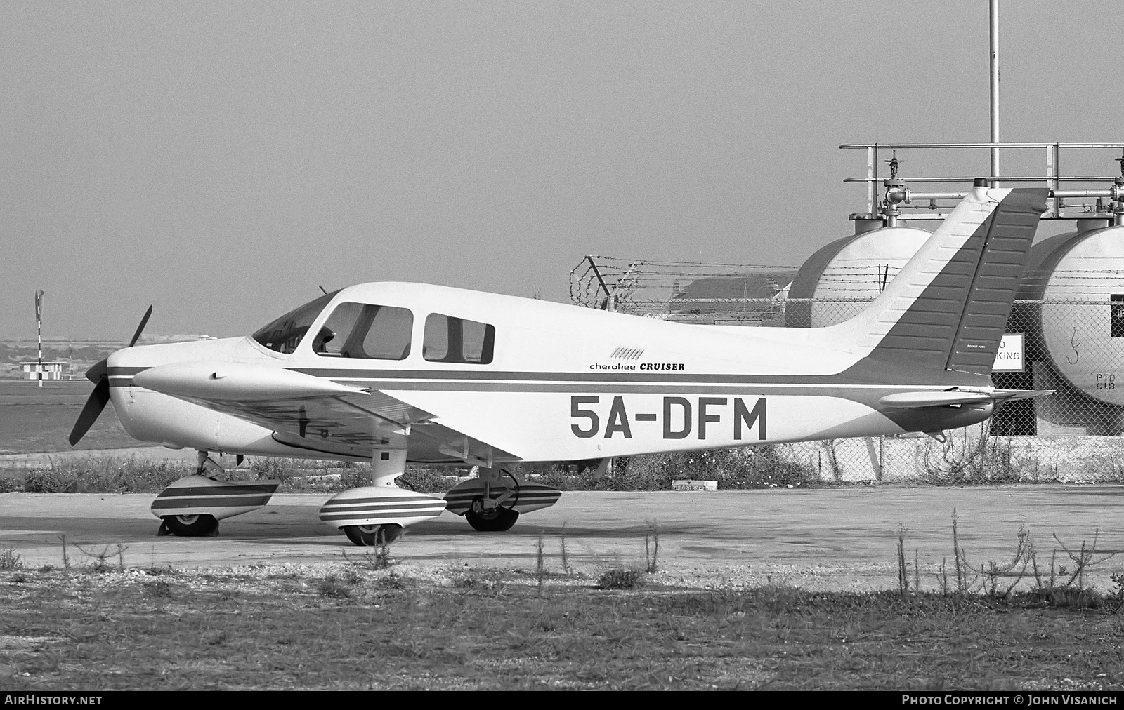 Aircraft Photo of 5A-DFM | Piper PA-28-140 Cherokee Cruiser | AirHistory.net #399288