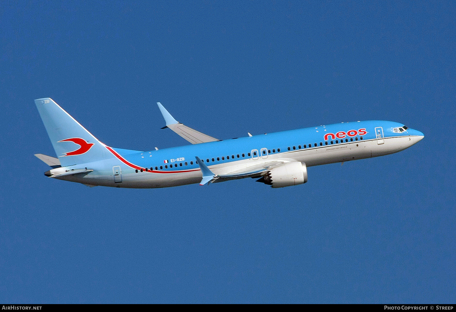 Aircraft Photo of EI-RZB | Boeing 737-8 Max 8 | Neos | AirHistory.net #399292