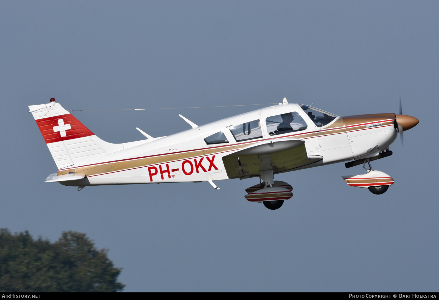 Aircraft Photo of PH-OKX | Piper PA-28-180 Cherokee Challenger | AirHistory.net #399310