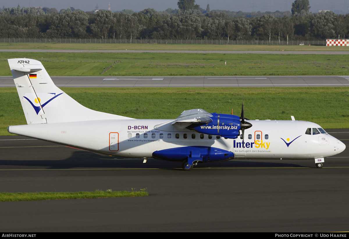 Aircraft Photo of D-BCRN | ATR ATR-42-300 | InterSky | AirHistory.net #399327