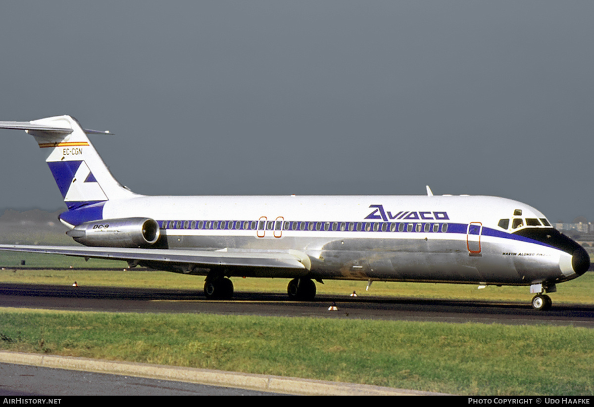 Aircraft Photo of EC-CGN | McDonnell Douglas DC-9-32 | Aviaco | AirHistory.net #399333