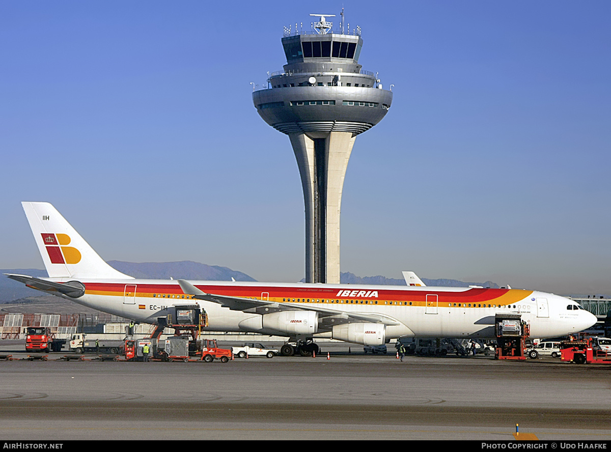 Aircraft Photo of EC-IIH | Airbus A340-313X | Iberia | AirHistory.net #399335