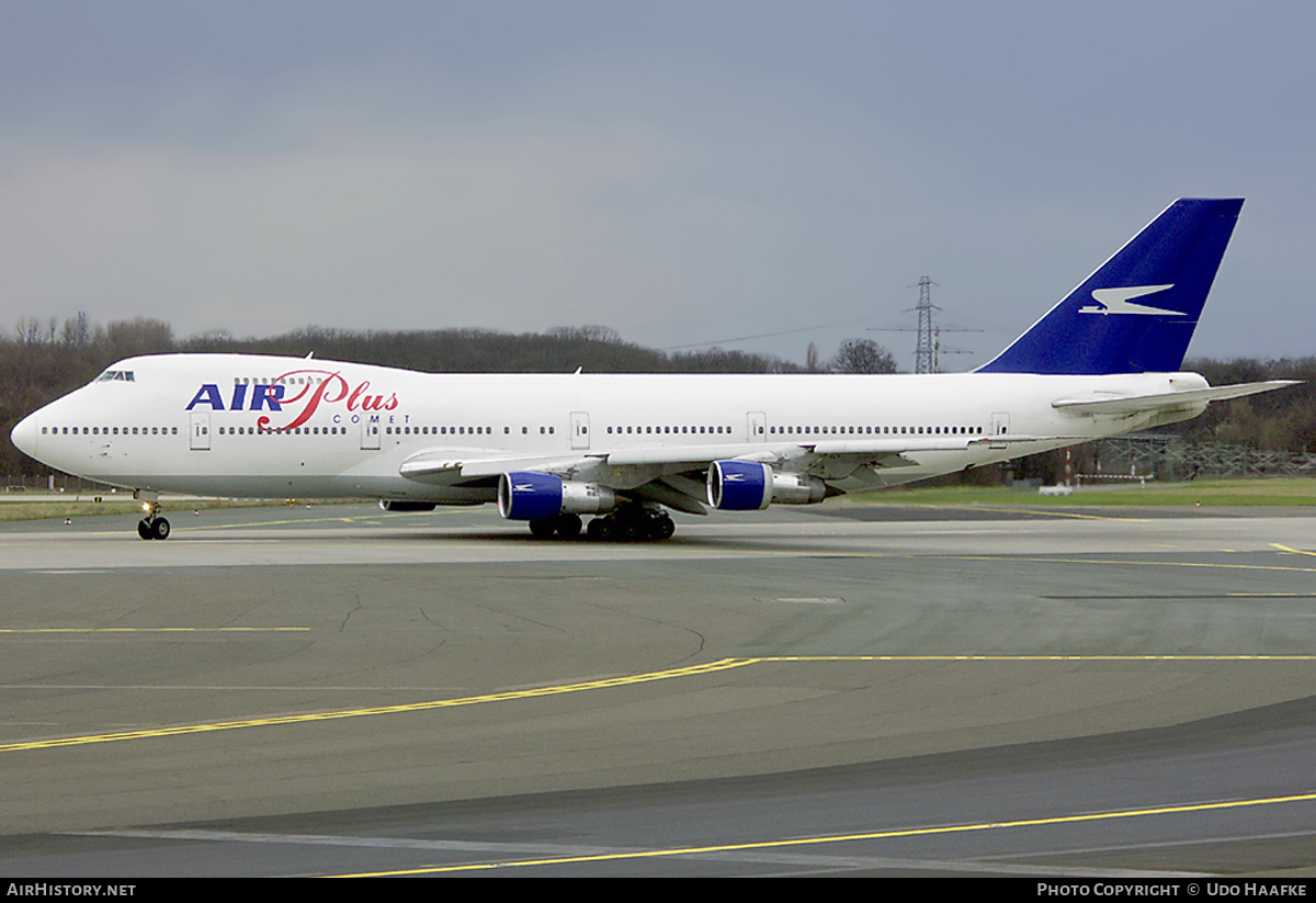 Aircraft Photo of EC-JDH | Boeing 747-287B | Air Plus Comet | AirHistory.net #399337