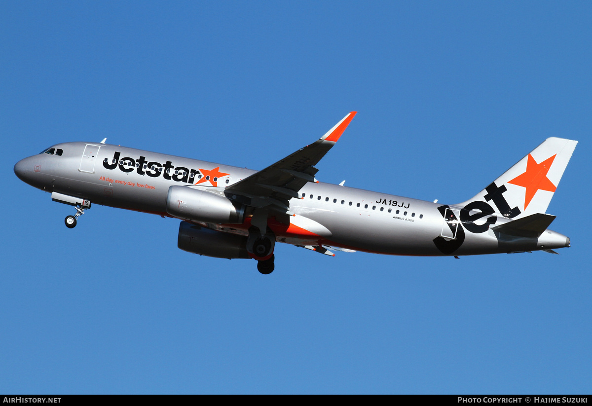 Aircraft Photo of JA19JJ | Airbus A320-232 | Jetstar Airways | AirHistory.net #399340