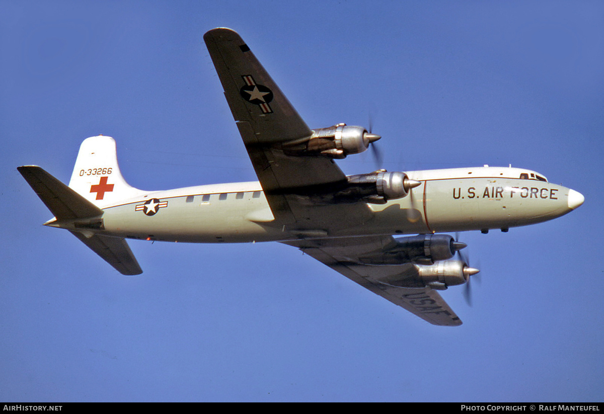 Aircraft Photo of 53-3266 / 0-33266 | Douglas C-118A Liftmaster (DC-6A) | USA - Air Force | AirHistory.net #399341