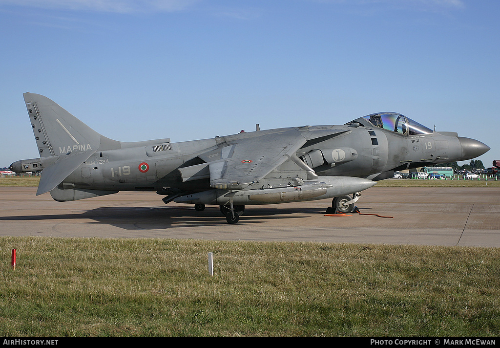 Aircraft Photo of MM7224 | McDonnell Douglas AV-8B Harrier II+ | Italy - Navy | AirHistory.net #399347