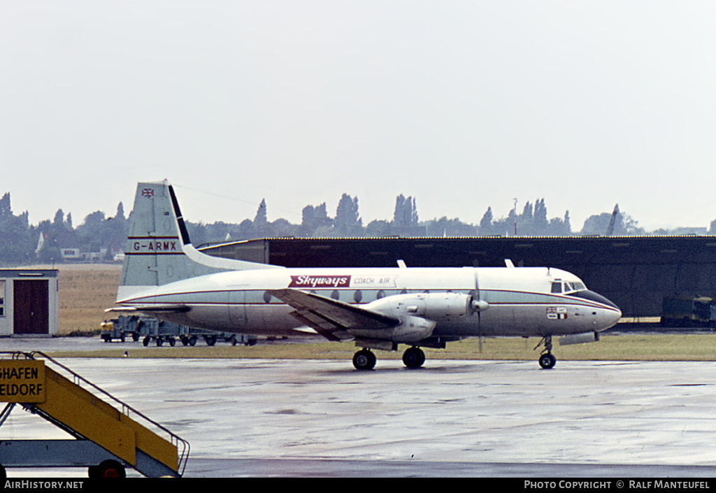 Aircraft Photo of G-ARMX | Avro 748 Srs1/101 | Skyways Coach Air | AirHistory.net #399359