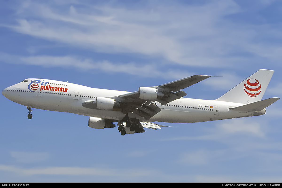 Aircraft Photo of EC-JFR | Boeing 747-228BM | Air Pullmantur | AirHistory.net #399362