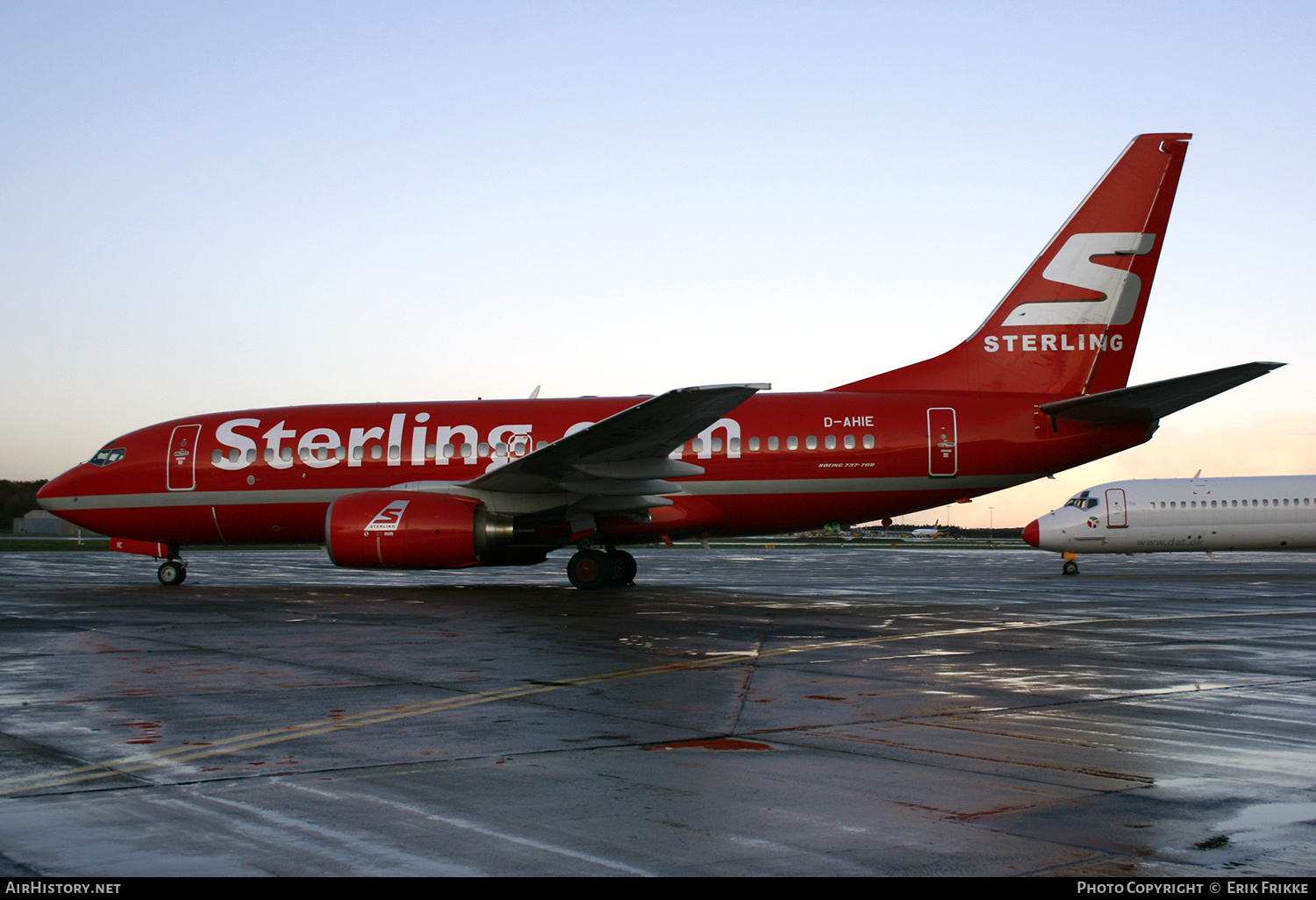 Aircraft Photo of D-AHIE | Boeing 737-73S | Sterling Airlines | AirHistory.net #399377