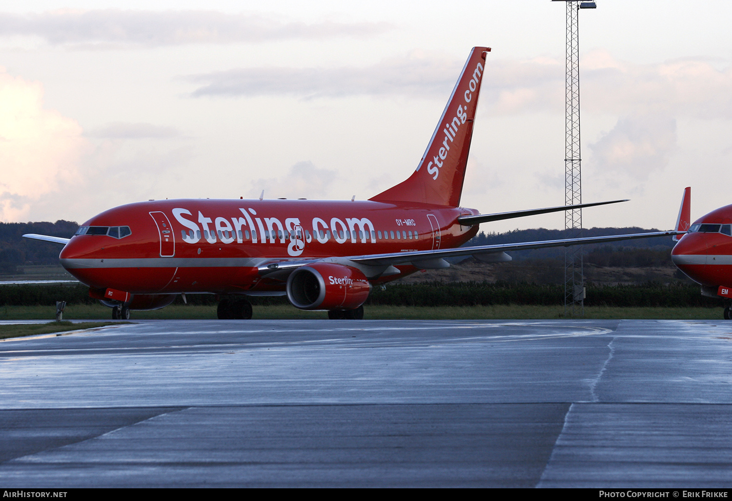 Aircraft Photo of OY-MRC | Boeing 737-7L9 | Sterling Airlines | AirHistory.net #399378