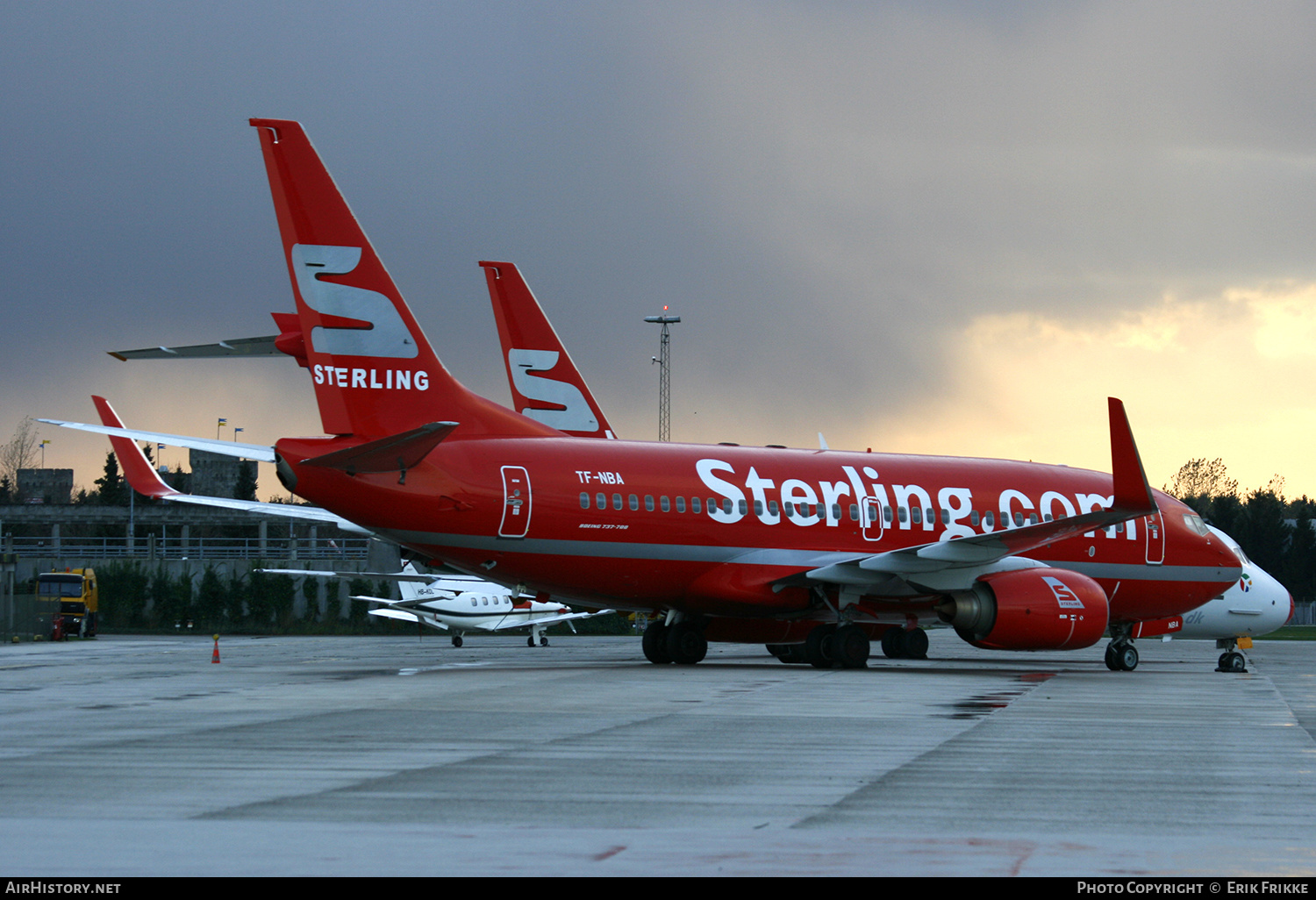 Aircraft Photo of TF-NBA | Boeing 737-7Q8 | Sterling Airlines | AirHistory.net #399381