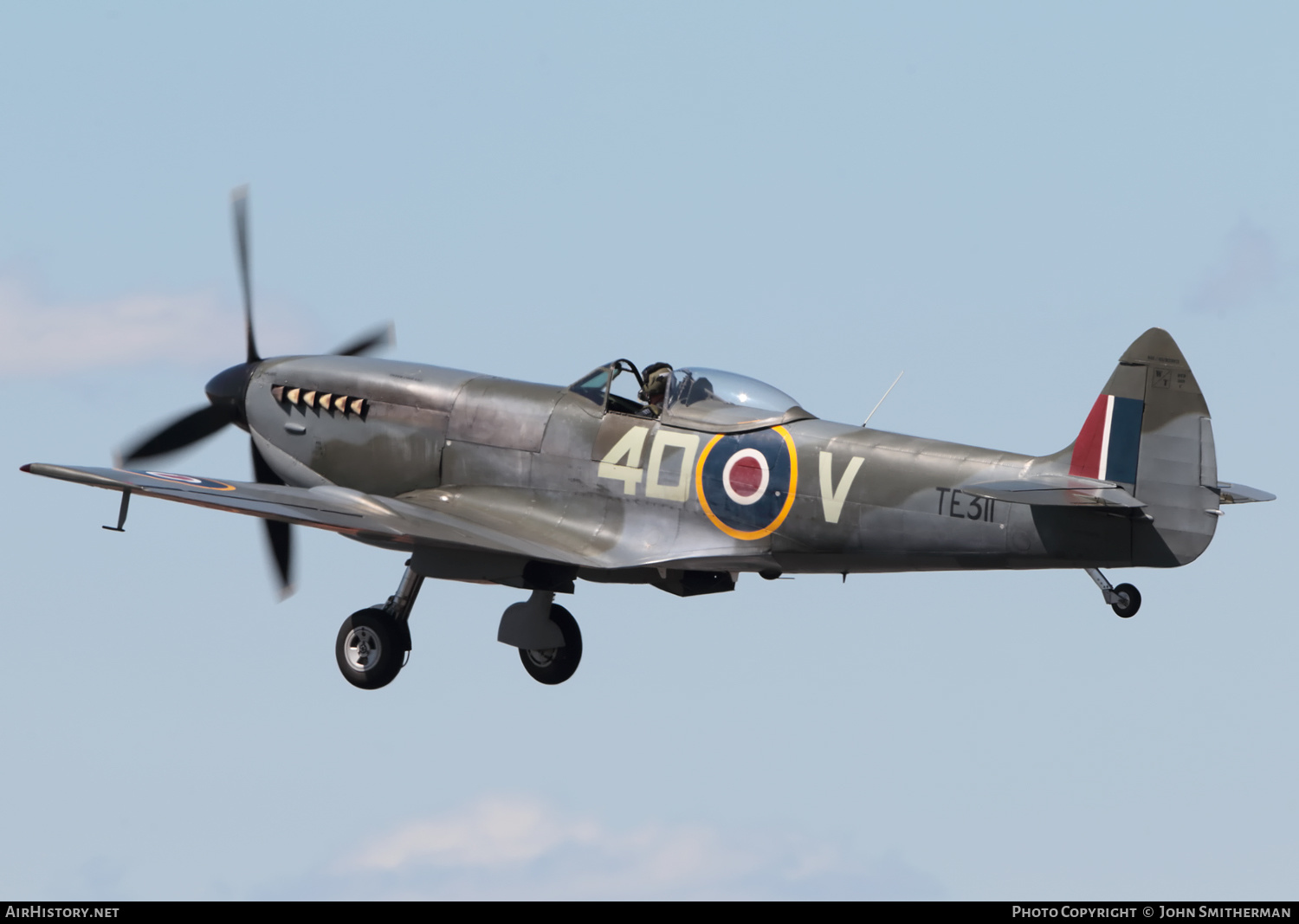 Aircraft Photo of TE311 | Supermarine 361 Spitfire LF16E | UK - Air Force | AirHistory.net #399390