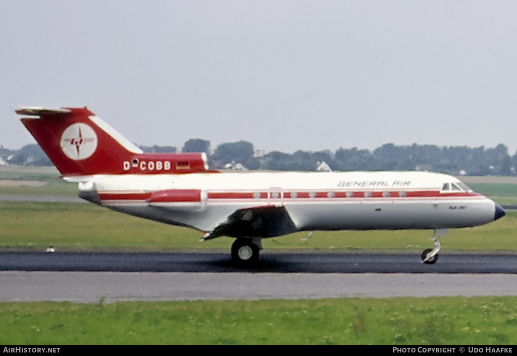 Aircraft Photo of D-COBB | Yakovlev Yak-40FG | General Air | AirHistory.net #399394
