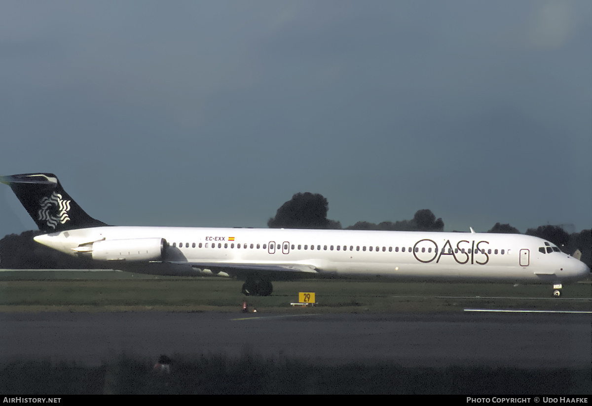 Aircraft Photo of EC-EXX | McDonnell Douglas MD-83 (DC-9-83) | Oasis International Airlines | AirHistory.net #399413