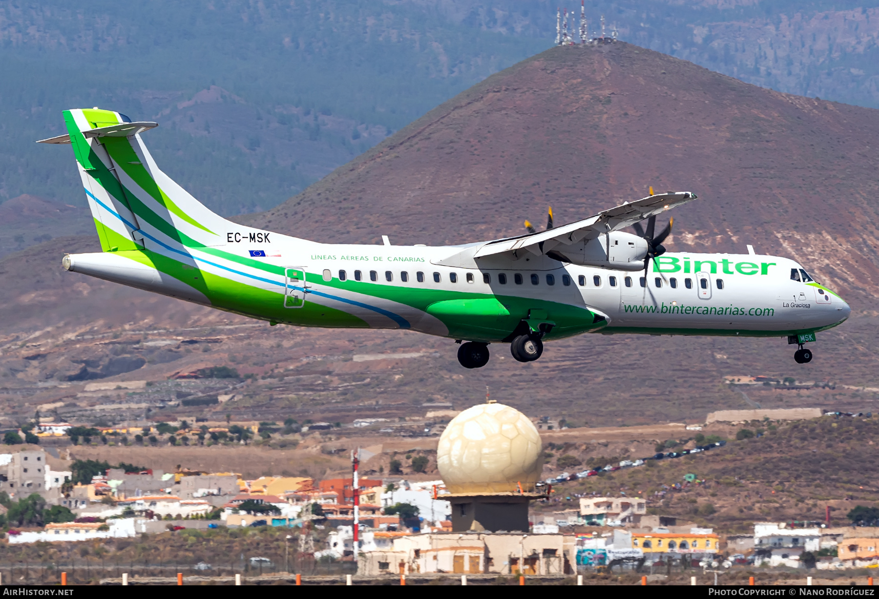 Aircraft Photo of EC-MSK | ATR ATR-72-600 (ATR-72-212A) | Binter Canarias | AirHistory.net #399415
