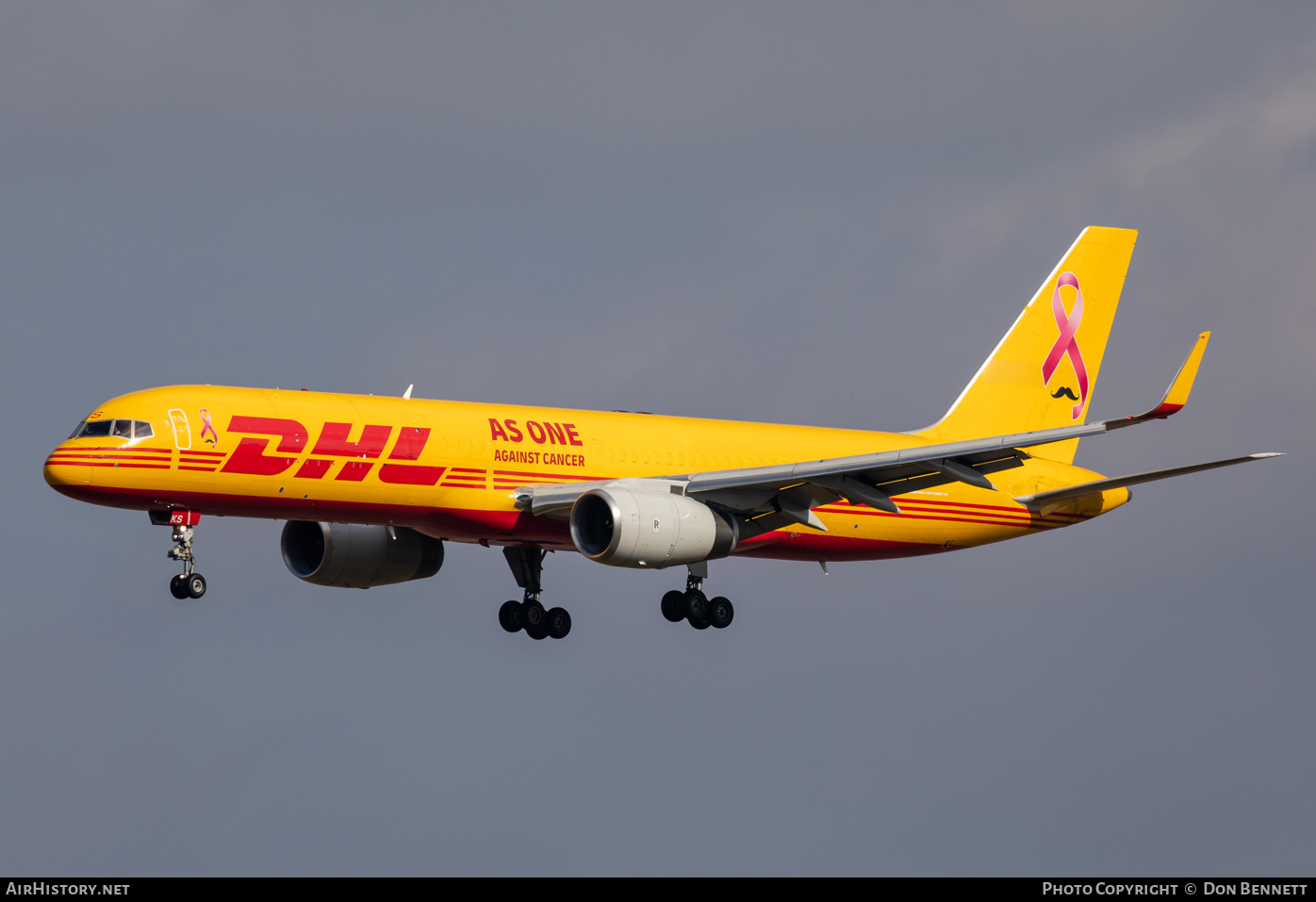 Aircraft Photo of G-DHKS | Boeing 757-223(PCF) | DHL International | AirHistory.net #399426
