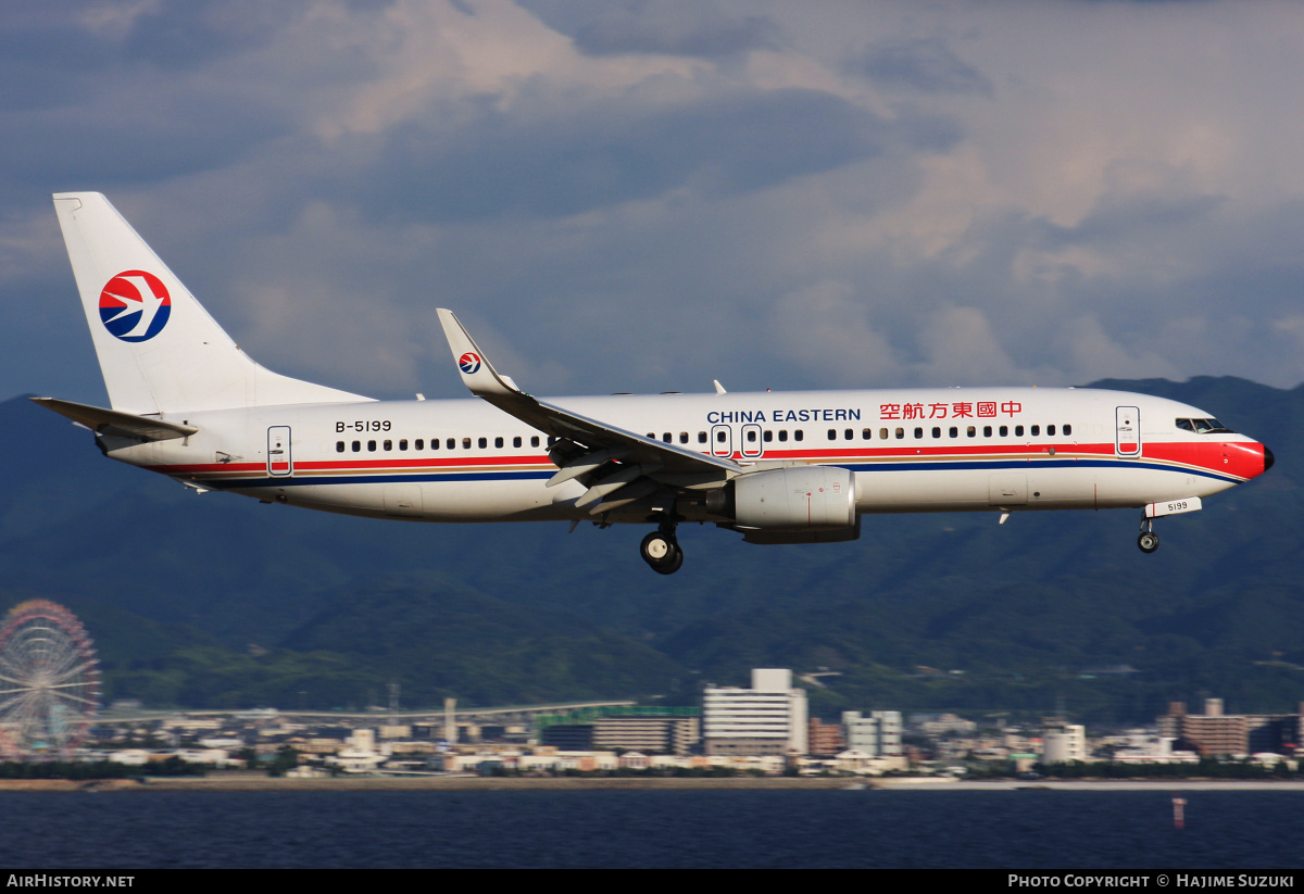 Aircraft Photo of B-5199 | Boeing 737-89P | China Eastern Airlines | AirHistory.net #399434