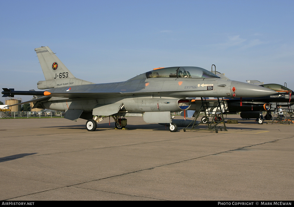 Aircraft Photo of J-653 | General Dynamics F-16BM Fighting Falcon | Netherlands - Air Force | AirHistory.net #399447