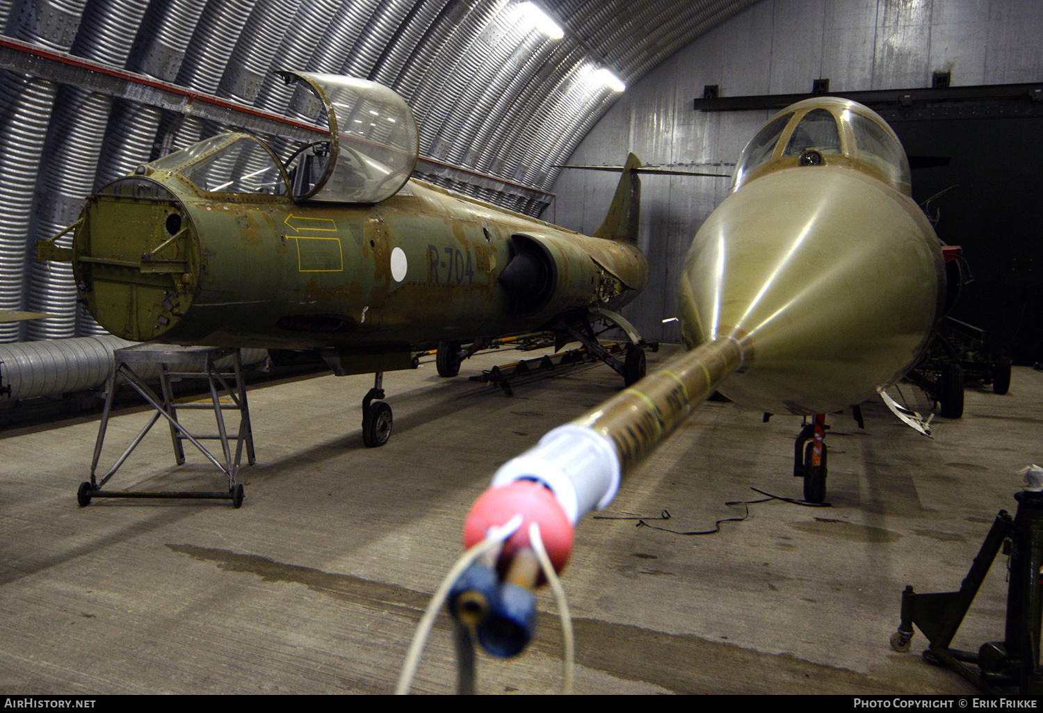 Aircraft Photo of R-704 | Canadair CF-104 Starfighter | Denmark - Air Force | AirHistory.net #399464